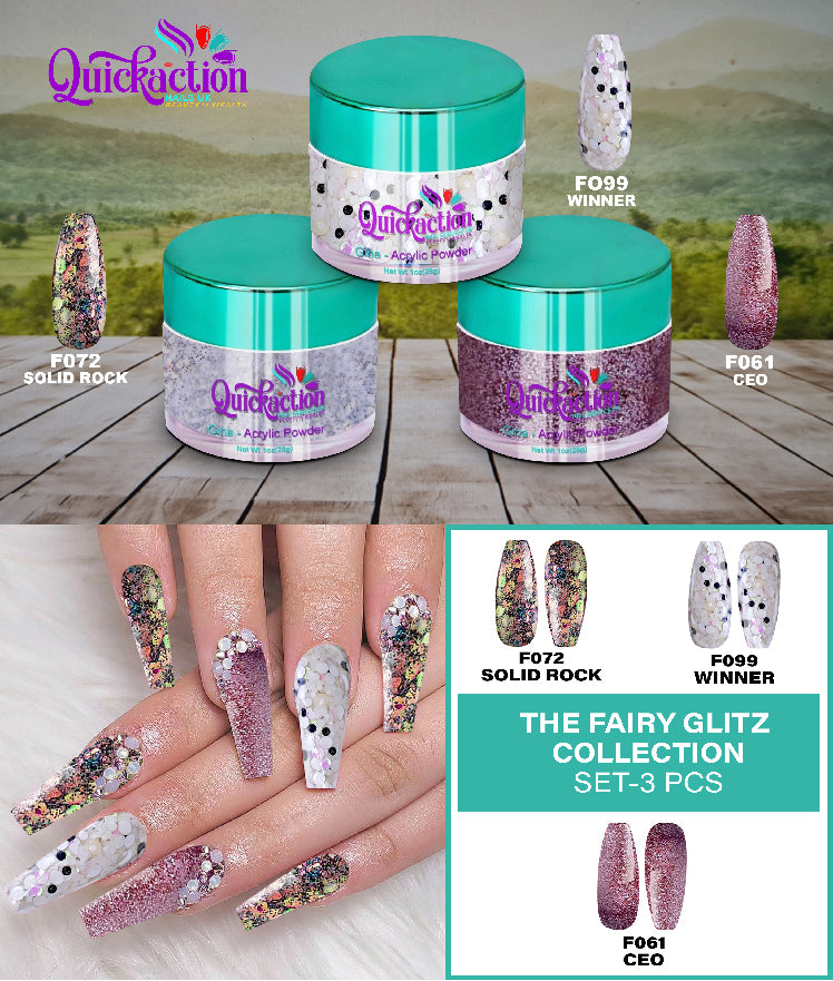 3-4 FAIRY GLITZ COLLECTION (SET 3 PCS)