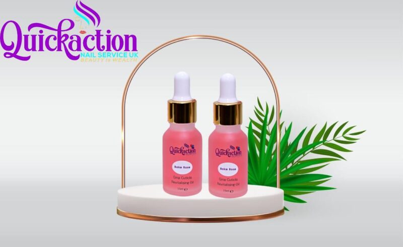 CUTICLEOILBAKEROSE-2 Cuticle Revitalising Oil (Bake Rose)