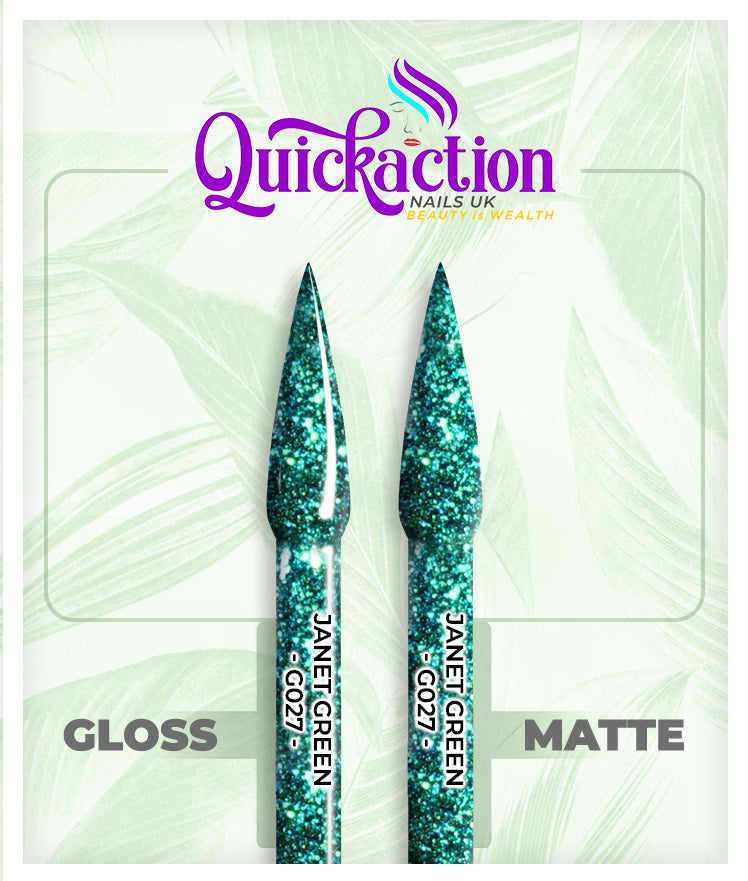 Quickaction Dip Powder Set (G027-Janet Green)