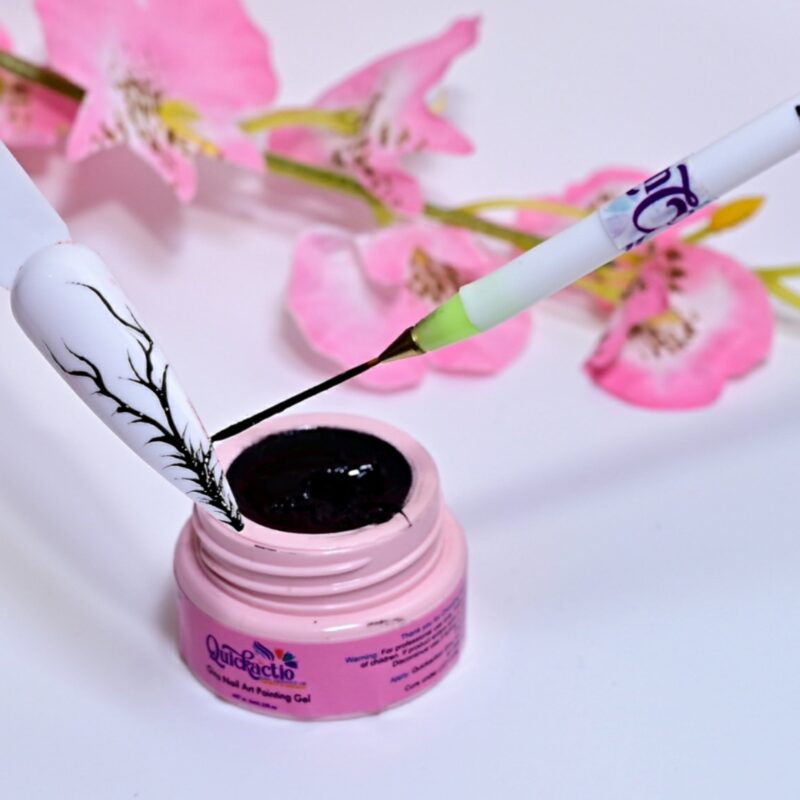 InShot_20210410_051710335_a98a3bb3-51c3-41d9-bc77-1cc0bd1425c4 Quickaction Thick Nail Art Drawing/ Painting Gel 2 in 1 (001)