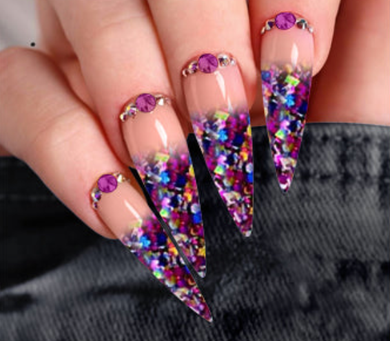 Pre-Mixed Acrylic Powder (L'amour)