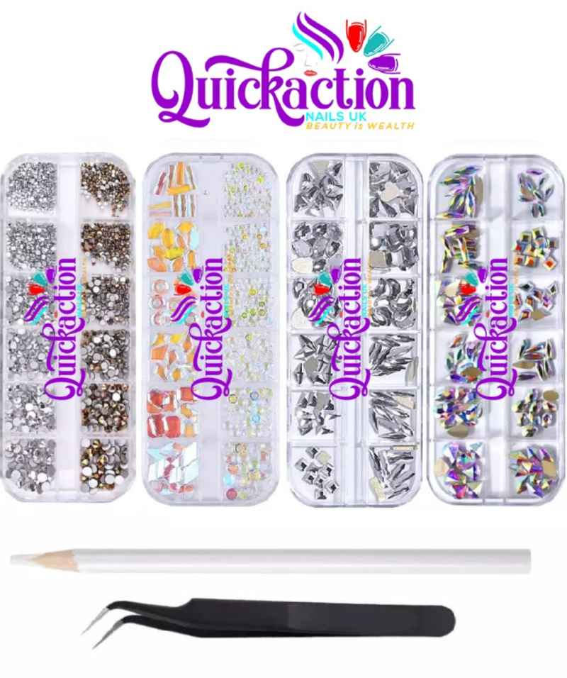 Screenshot2022-06-11at04.42.12 Multi-sized Flat Bottom Glitter Gems