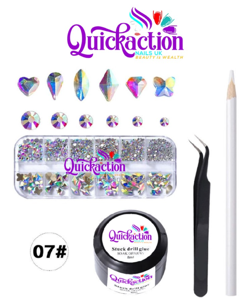 Screenshot2022-06-11at04.45.23 Multi-sized Flat Bottom Glitter Gems