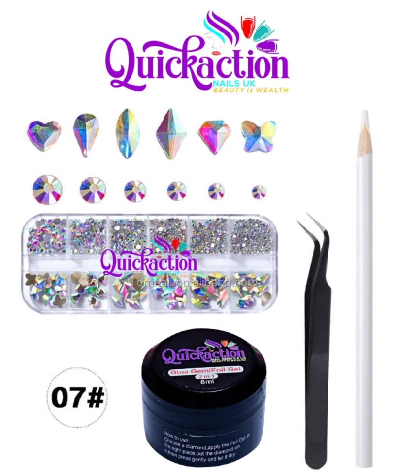Screenshot2022-06-11at04.45.39 Multi-sized Flat Bottom Glitter Gems