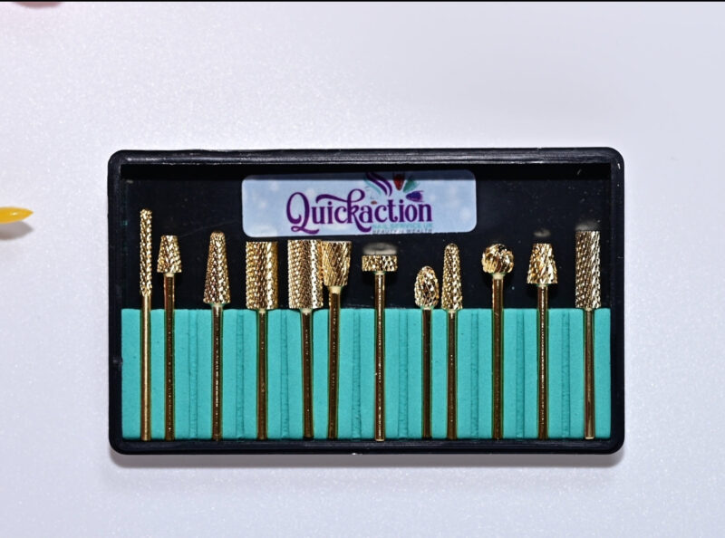 Quickaction Super Tungsten Carbide Nail Drill Bits 