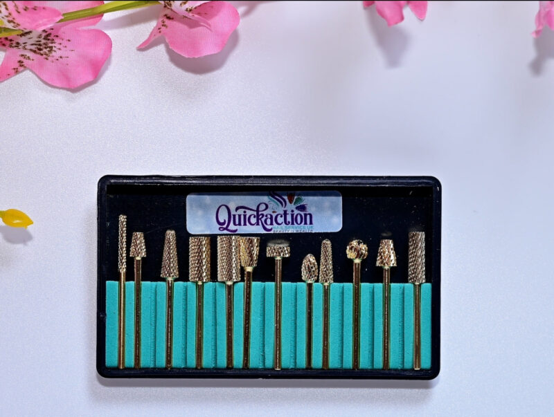 Quickaction Super Tungsten Carbide Nail Drill Bits 