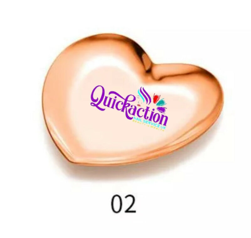 Heart Shape Nail Art Rhinestone Trays