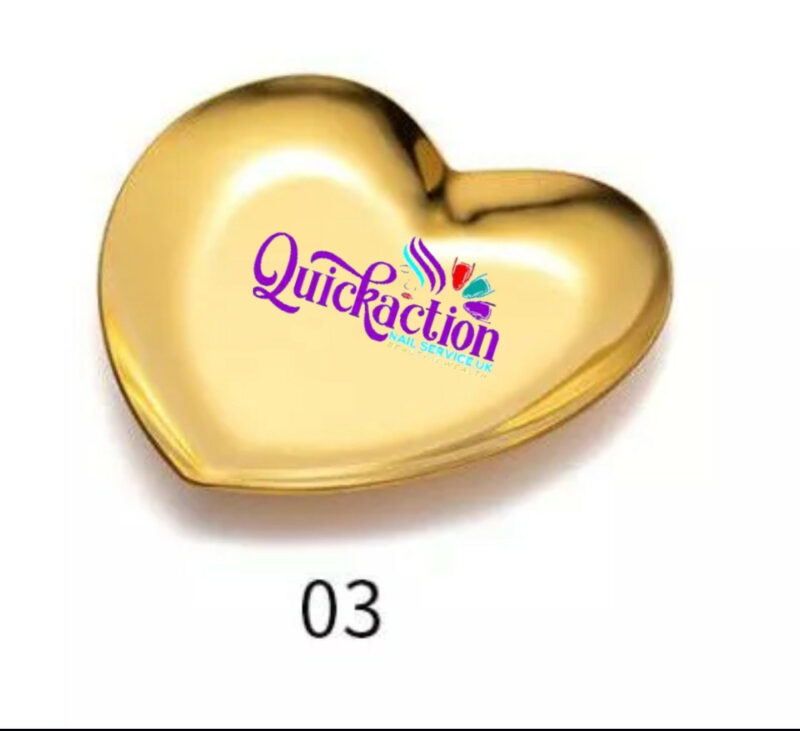 Heart Shape Nail Art Rhinestone Trays