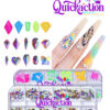 Multi-sized Flat Bottom Glitter Gems