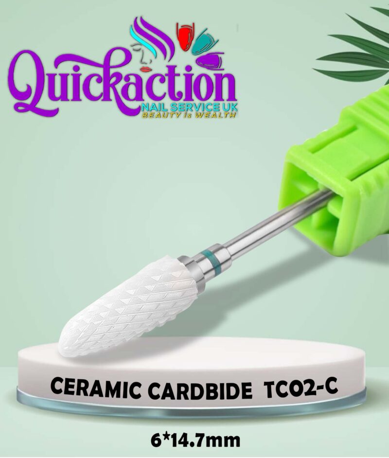 tc02c Quickaction Ceramic Nail Drill Bit (TC02-C)