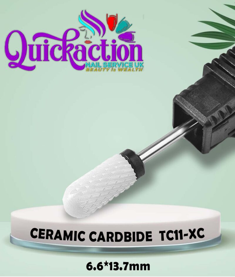 tc11-xc Quickaction Ceramic Nail Drill Bit (TC11-XC)