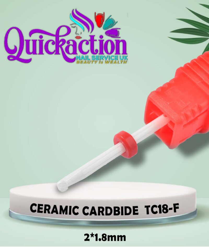 tc18-f Quickaction Ceramic Nail Drill Bit (TC18-F)