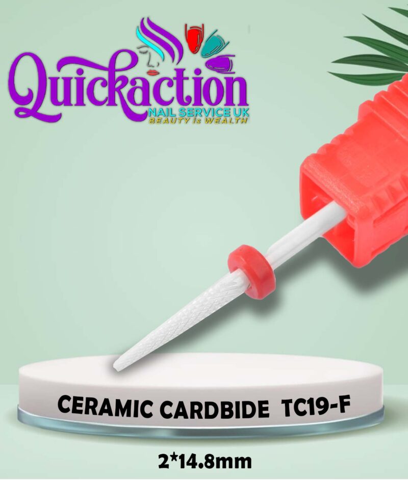 tc19-f Quickaction Ceramic Nail Drill Bit (TC19-F)