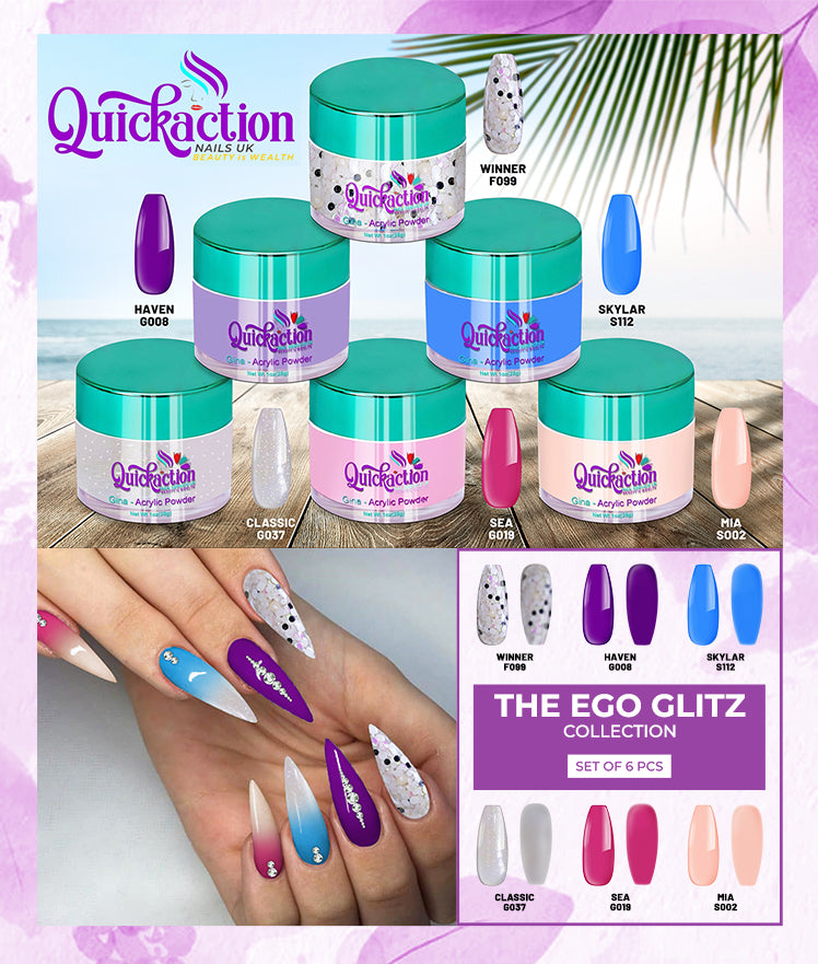 12 Ego Glitz Collection Set (6PCS)