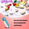 Quickaction New-Sleek Pill Box Water Bottle
