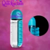 Quickaction New-Sleek Pill Box Water Bottle